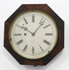Marine Clock Manufacturing Co. octagon lever, 1847-1853.