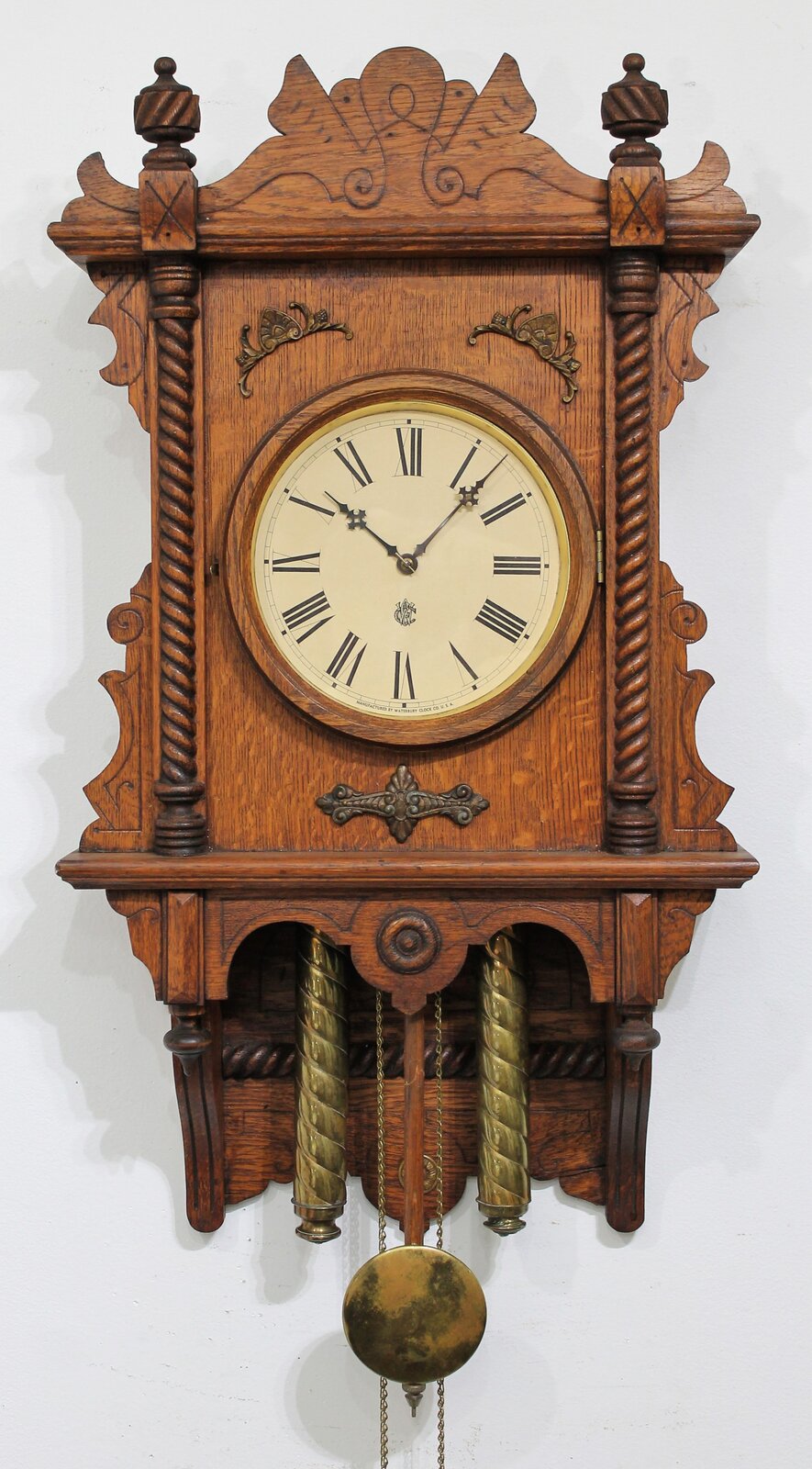 Waterbury Clock Co. “Study”, ca. 1890. — Antique Clocks Price Guide