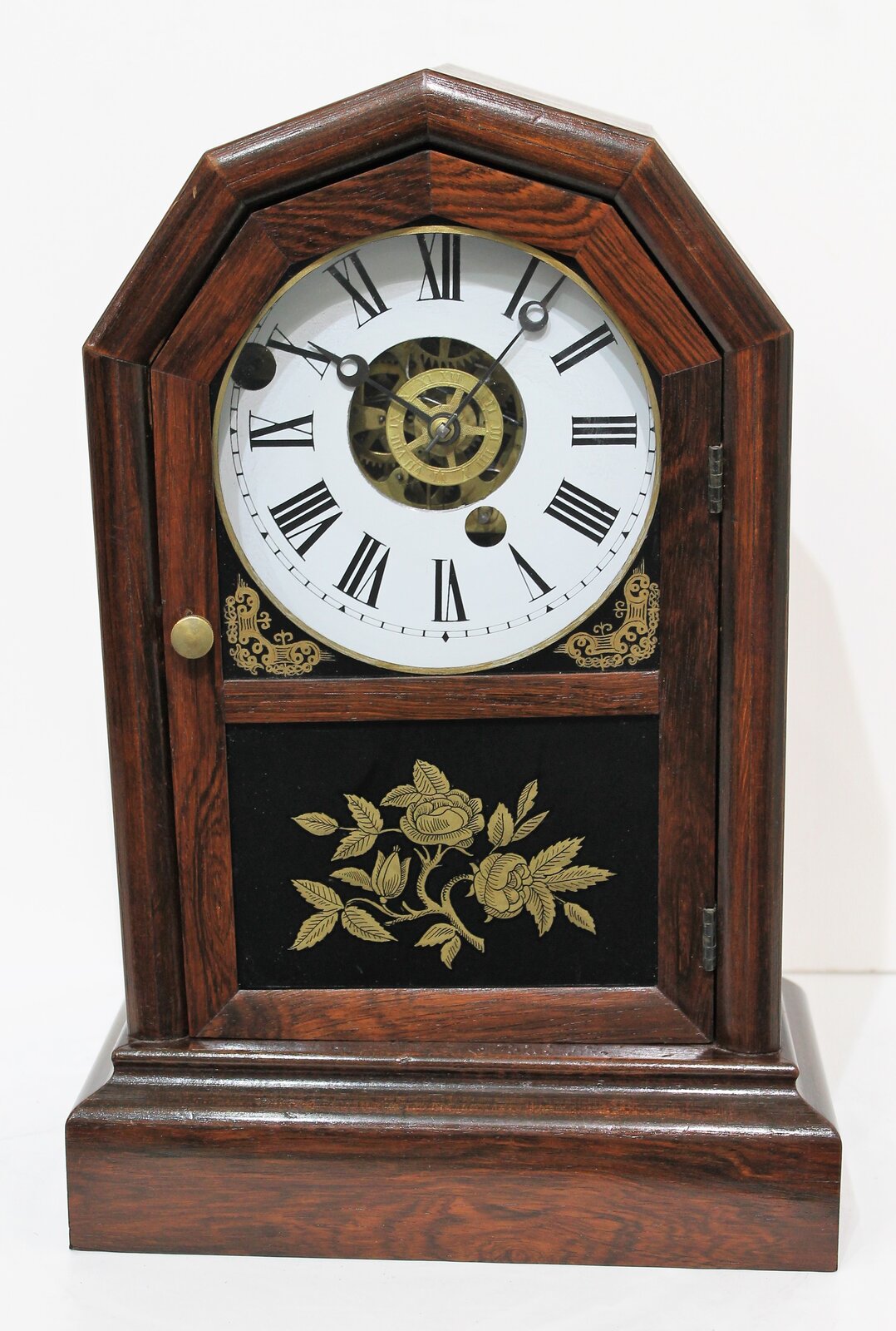 Atkins Clock Co. “Extra Octagon Top” 1859-1879. — Antique Clocks Price Guide