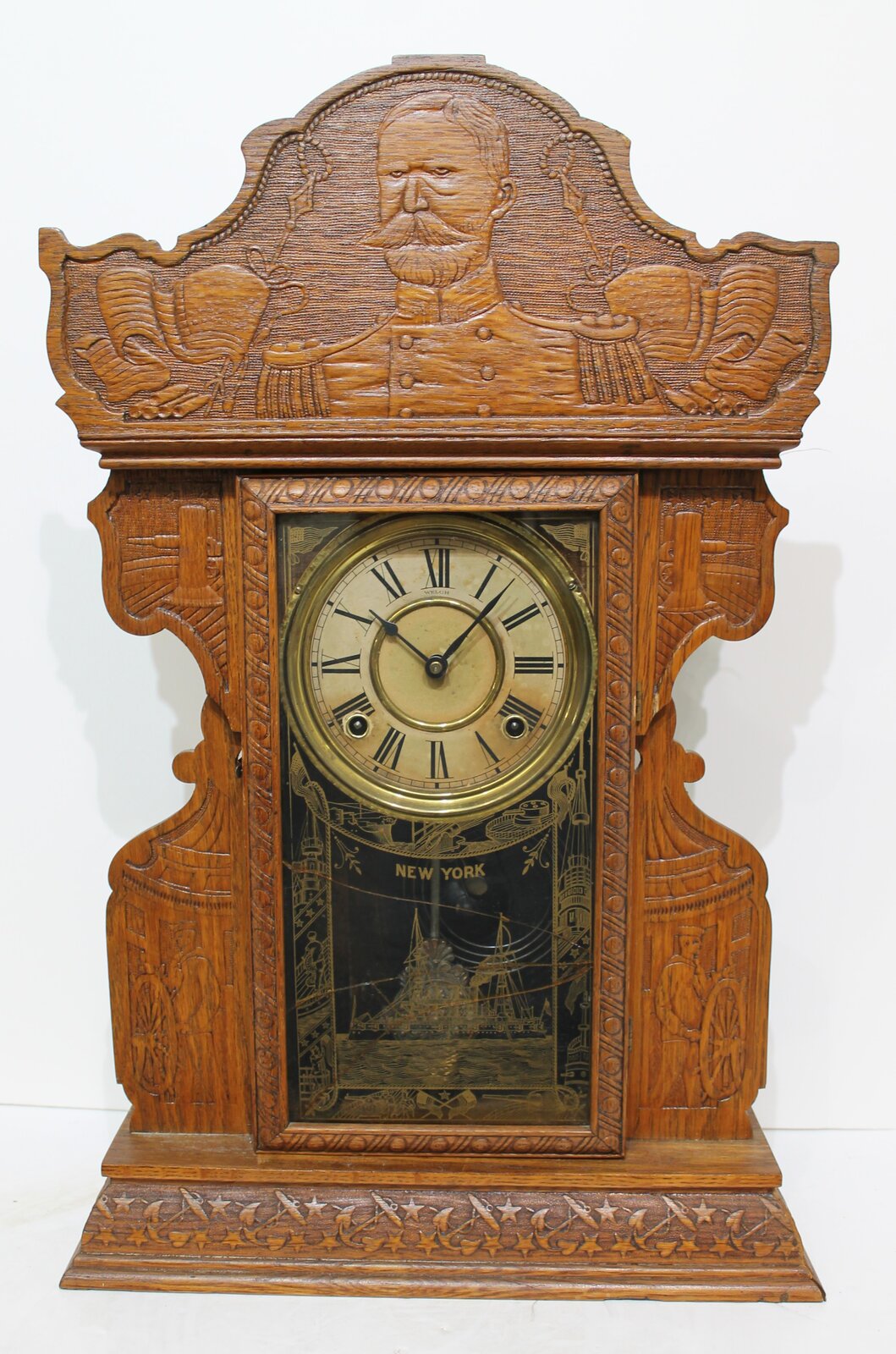 E.N. Welch Mfg. Co. “Sampson”, ca. 1900. — Antique Clocks Price Guide
