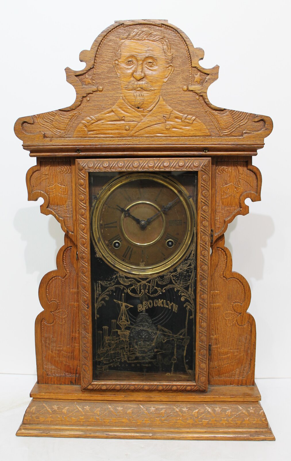 E.N. Welch Mfg. Co. “Schley”, ca. 1900. — Antique Clocks Price Guide