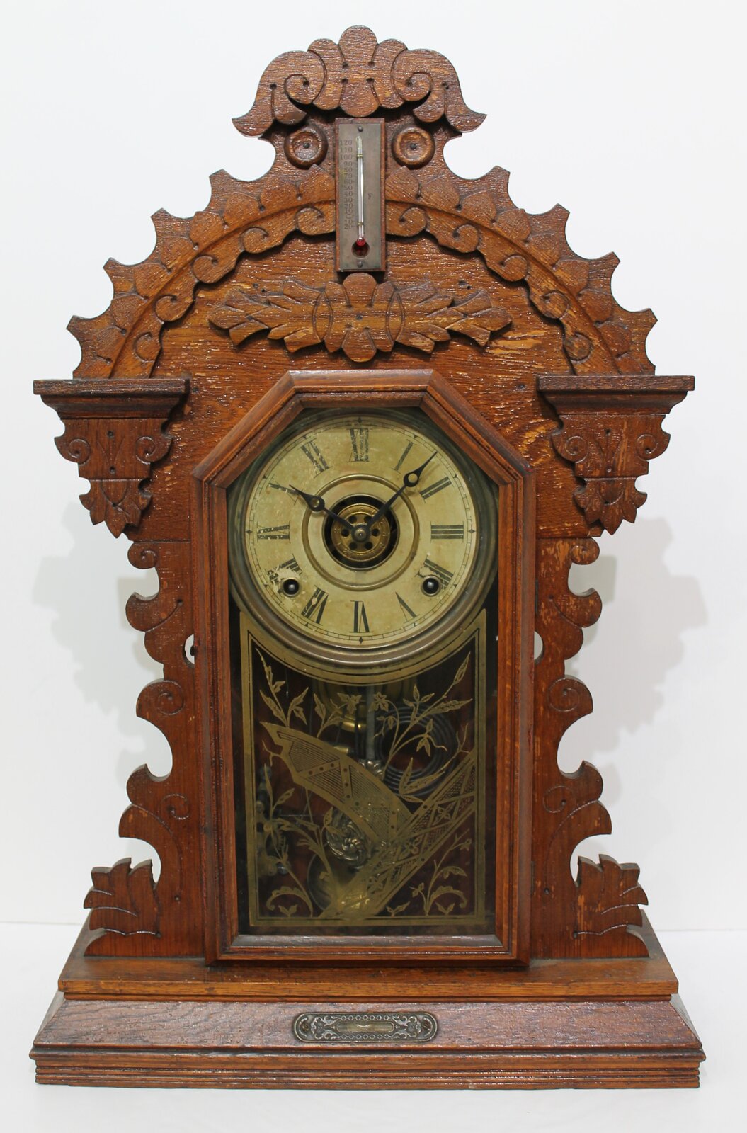 E. Ingraham Co. kitchen clock, ca. 1890. — Antique Clocks Price Guide