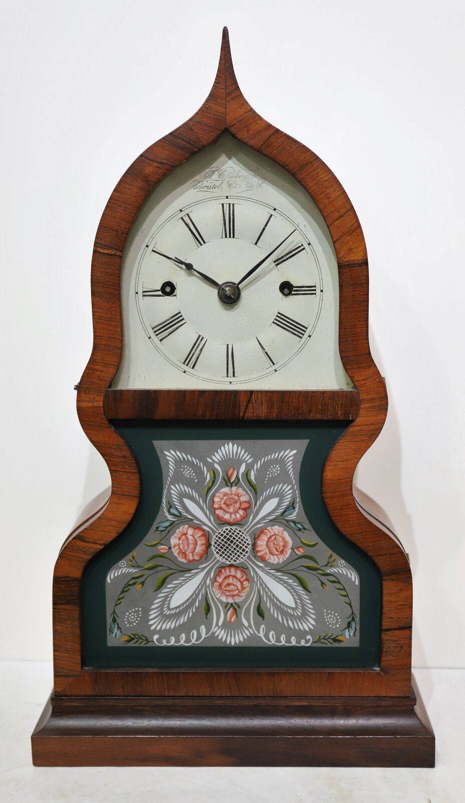 Forestville Mfg. Co. miniature shelf acorn, 1842-1849. — Antique Clocks Price Guide