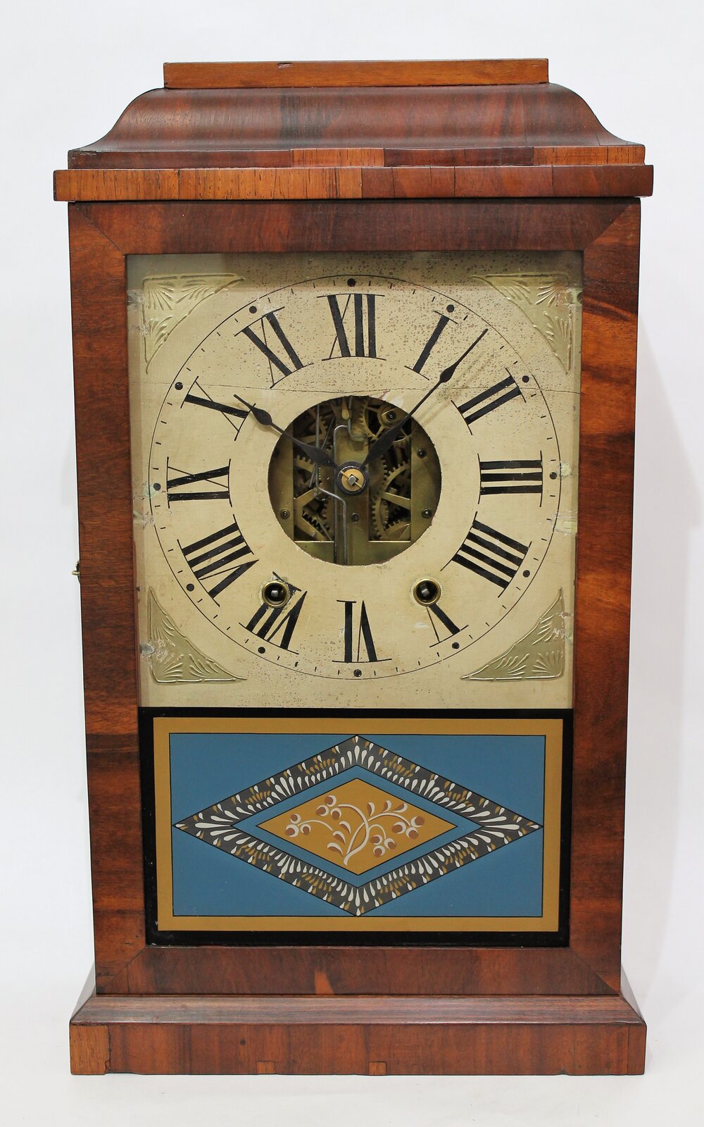 Charles Kirk shelf clock, ca. 1840. — Antique Clocks Price Guide