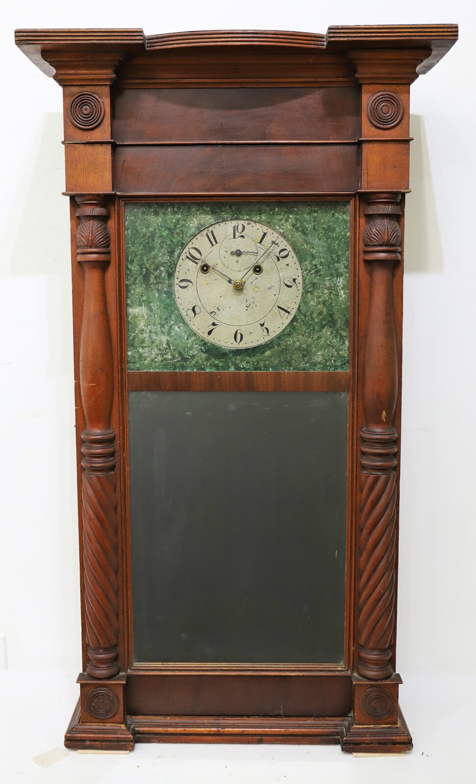 Asa Munger & Co. shelf clock, 1824-1829. — Antique Clocks Price Guide