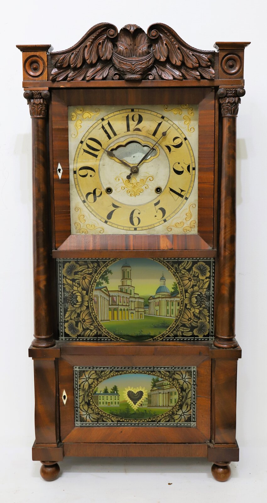 C. & L.C. Ives “Patent Brass Eight Day Clock”, 1830-1836. — Antique Clocks Price Guide