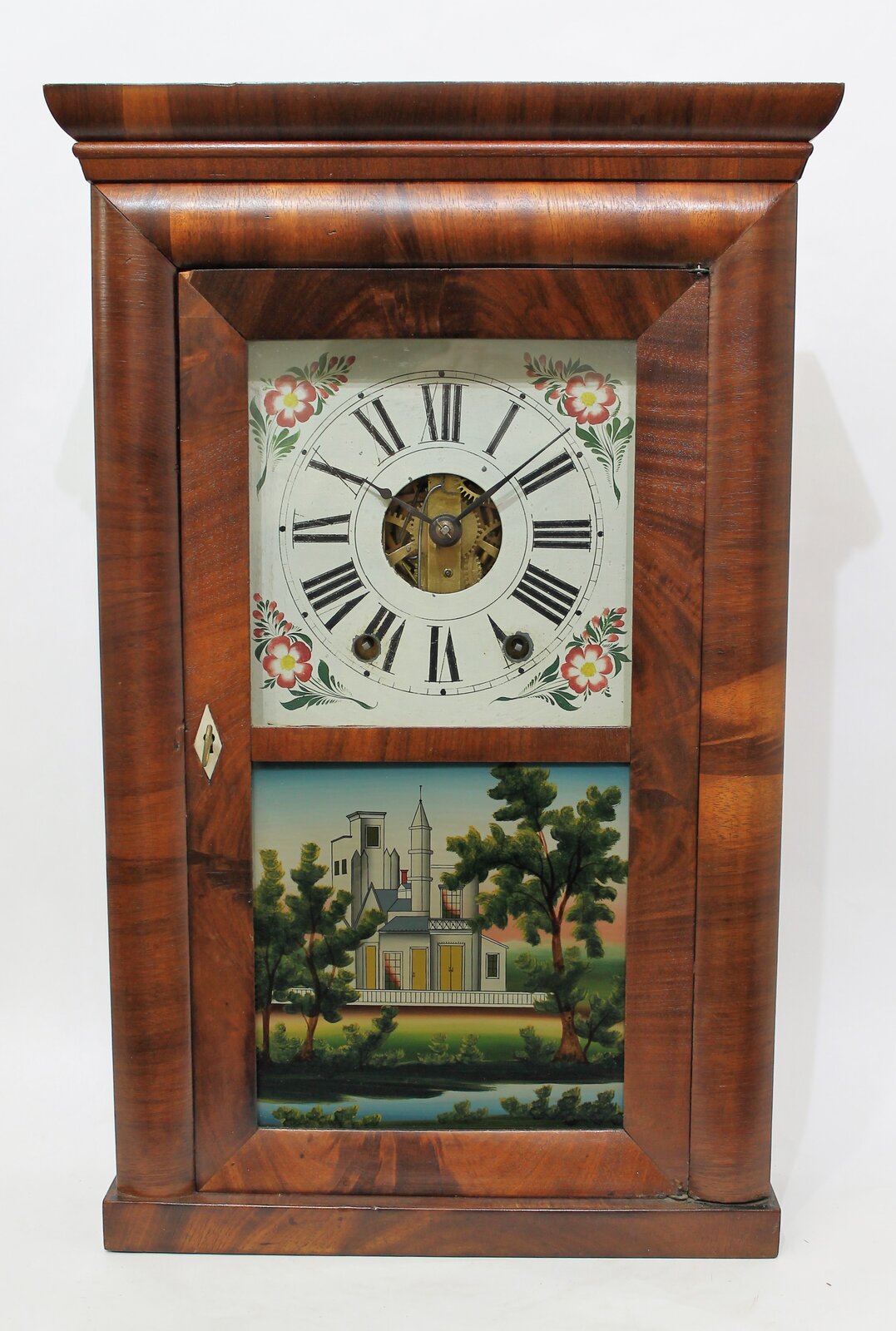 E.C. Brewster & Co. shelf clock, 1840–1843. — Antique Clocks Price Guide