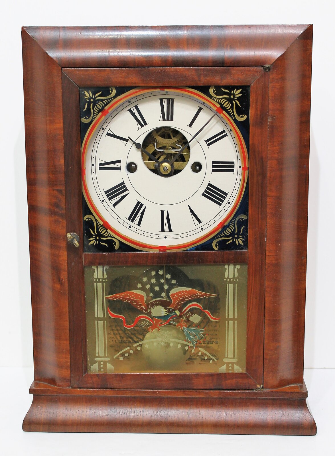 Silas B. Terry OG cottage, 1854–1859. — Antique Clocks Price Guide