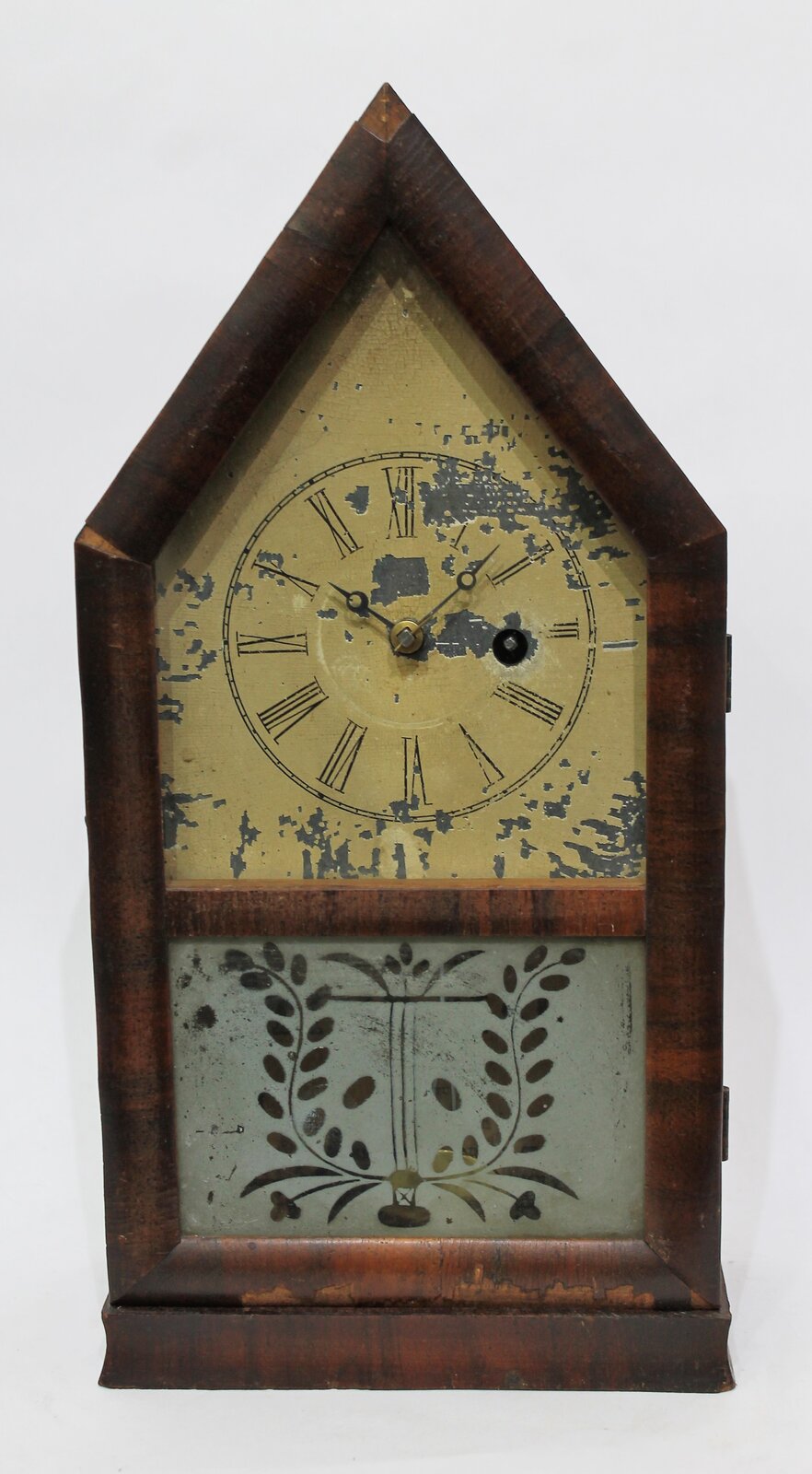 Forestville Hardware & Clock Co. “Thirty Hour Time-piece” sub-miniature steeple, 1853–1855. — Antique Clocks Price Guide