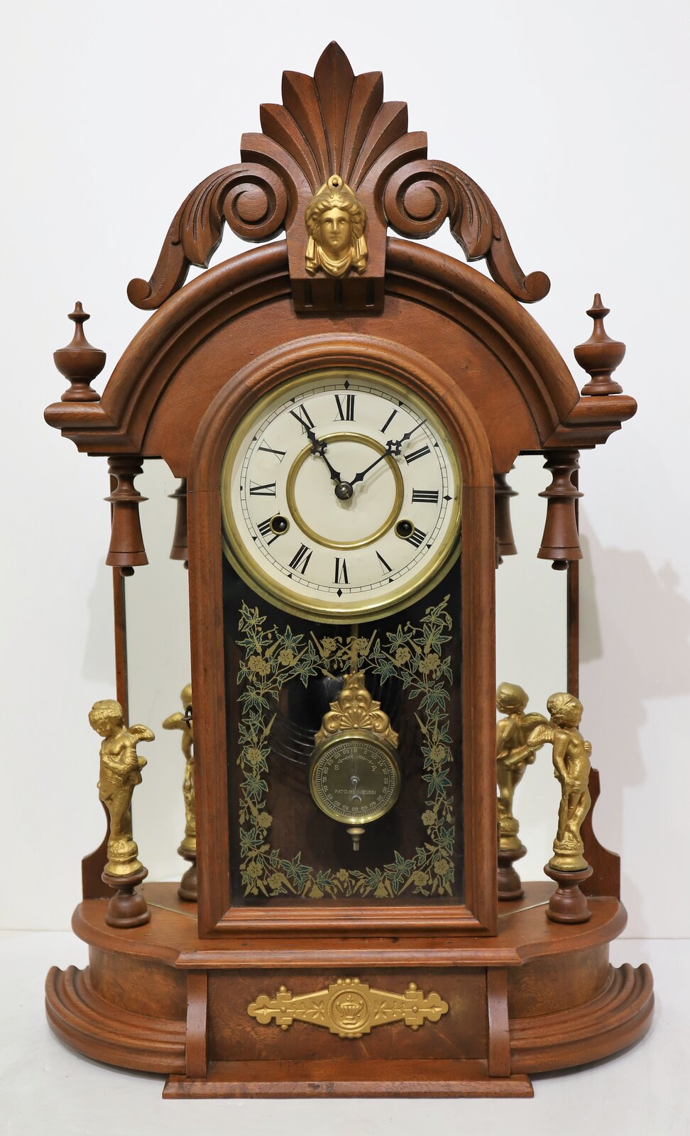 New Haven Clock Co. “Occidental” ca. 1900. — Antique Clocks Price Guide