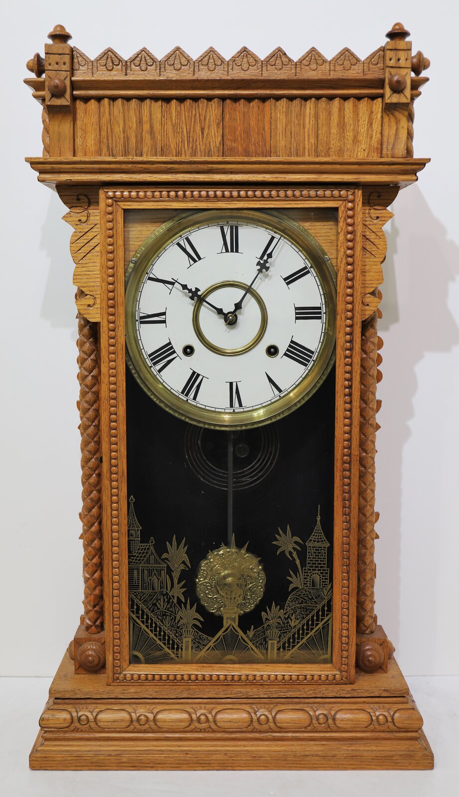 Wm. Gilbert Clock Co. “Benworth”, ca.1895. — Antique Clocks Price Guide