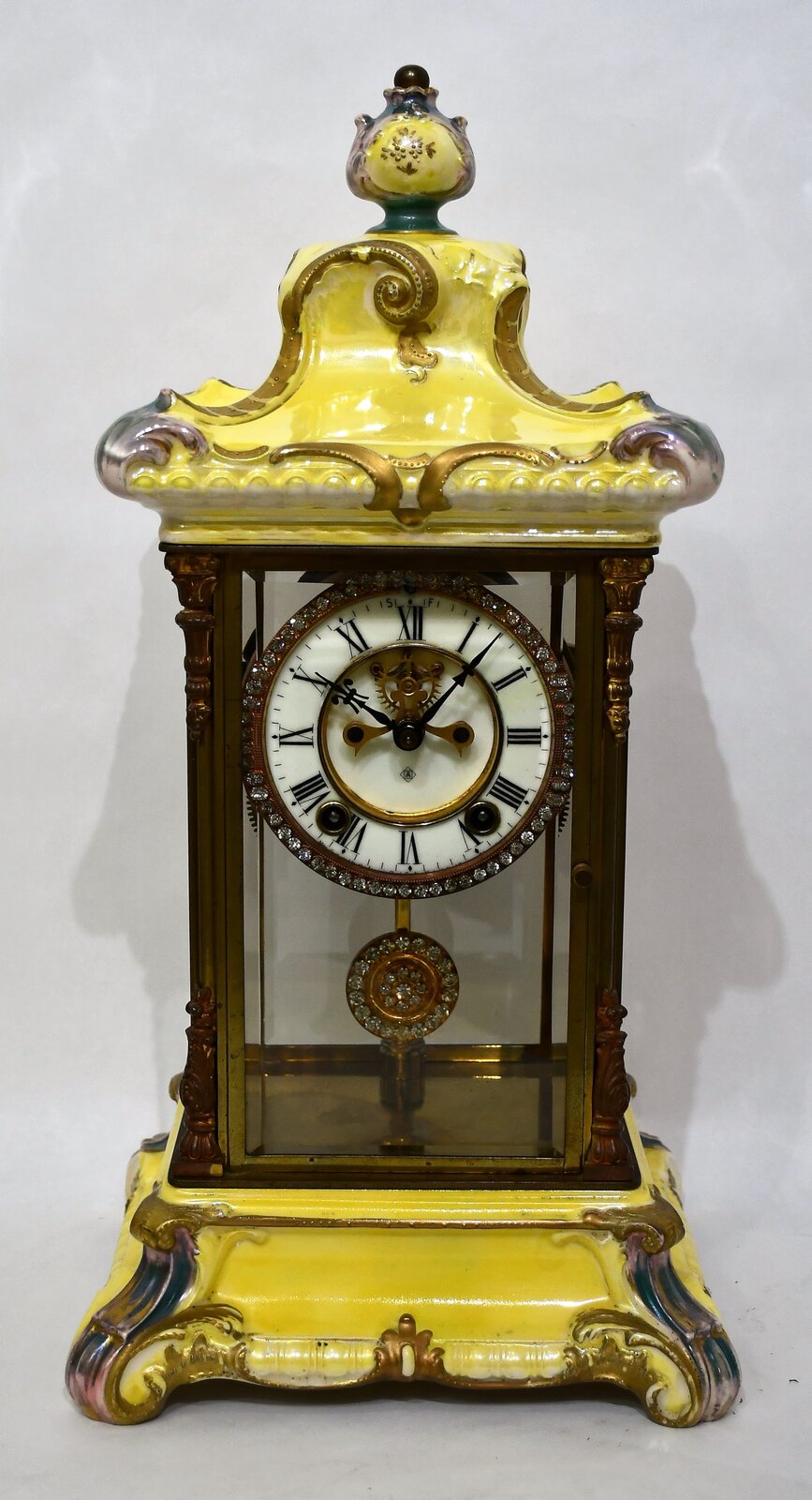 Ansonia Clock Co. “Crystal Regulator No. 2”, ca. 1914. — Antique Clocks Price Guide
