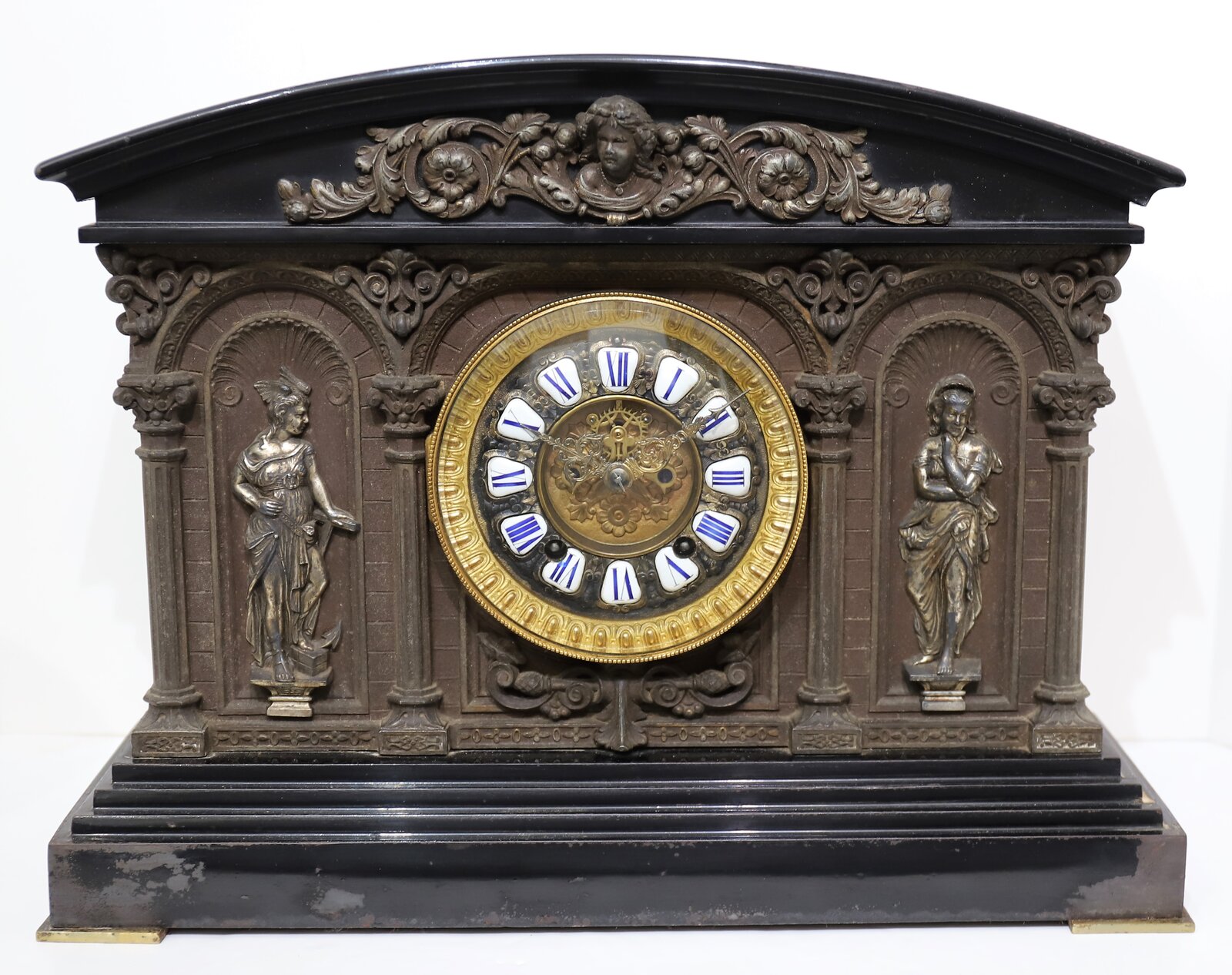 Ansonia Clock Co. “Georgia”, ca. 1892. — Antique Clocks Price Guide