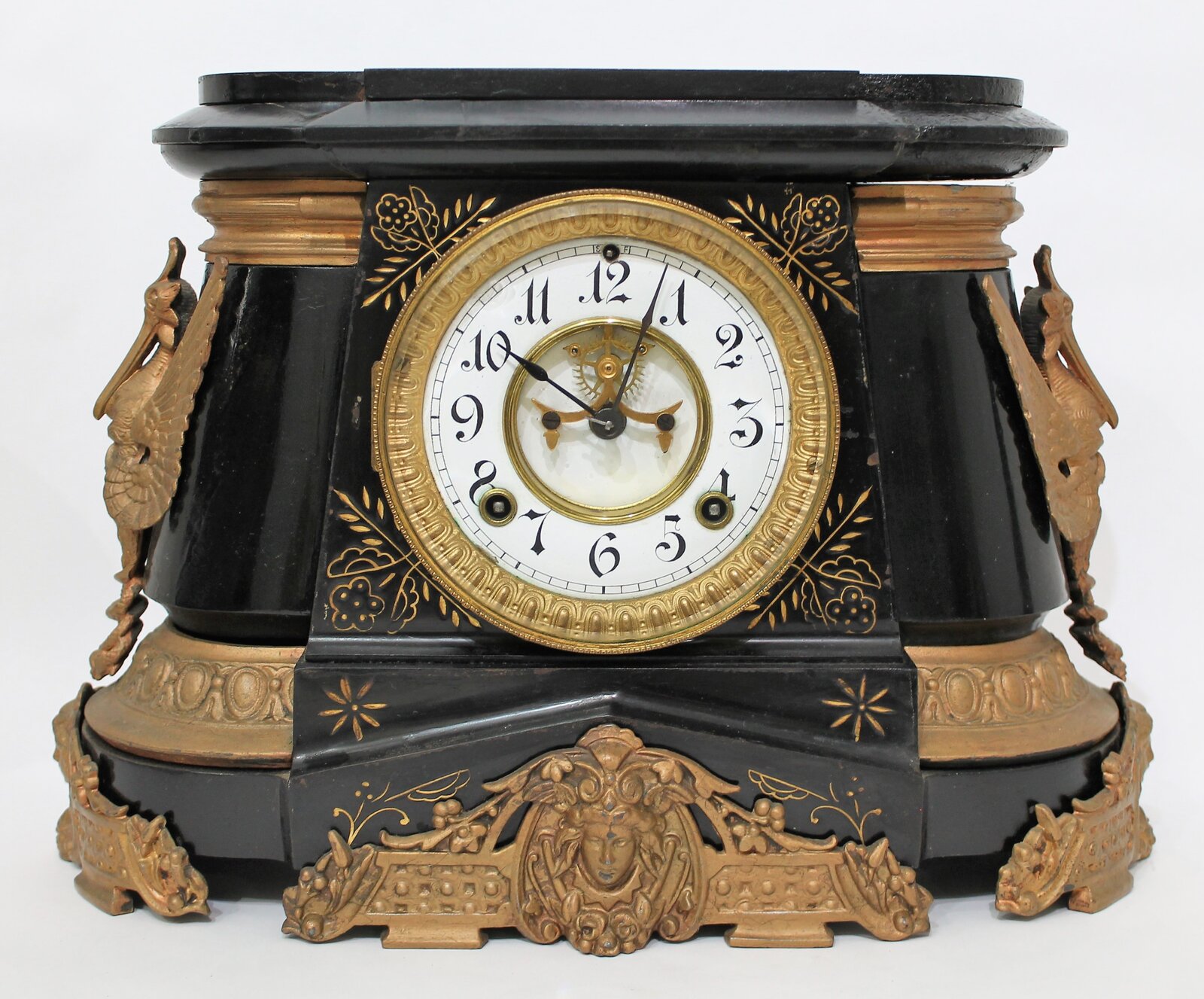Ansonia Clock Co. “Pompeii”, ca. 1904. — Antique Clocks Price Guide