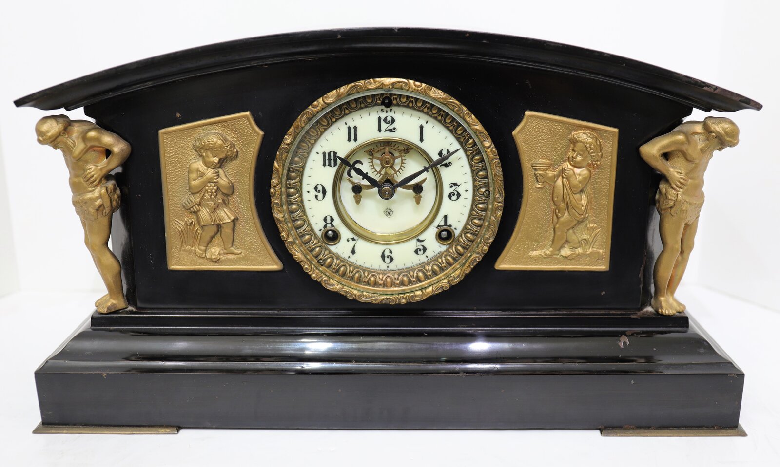Ansonia Clock Co. “Monterey”, ca. 1904. — Antique Clocks Price Guide