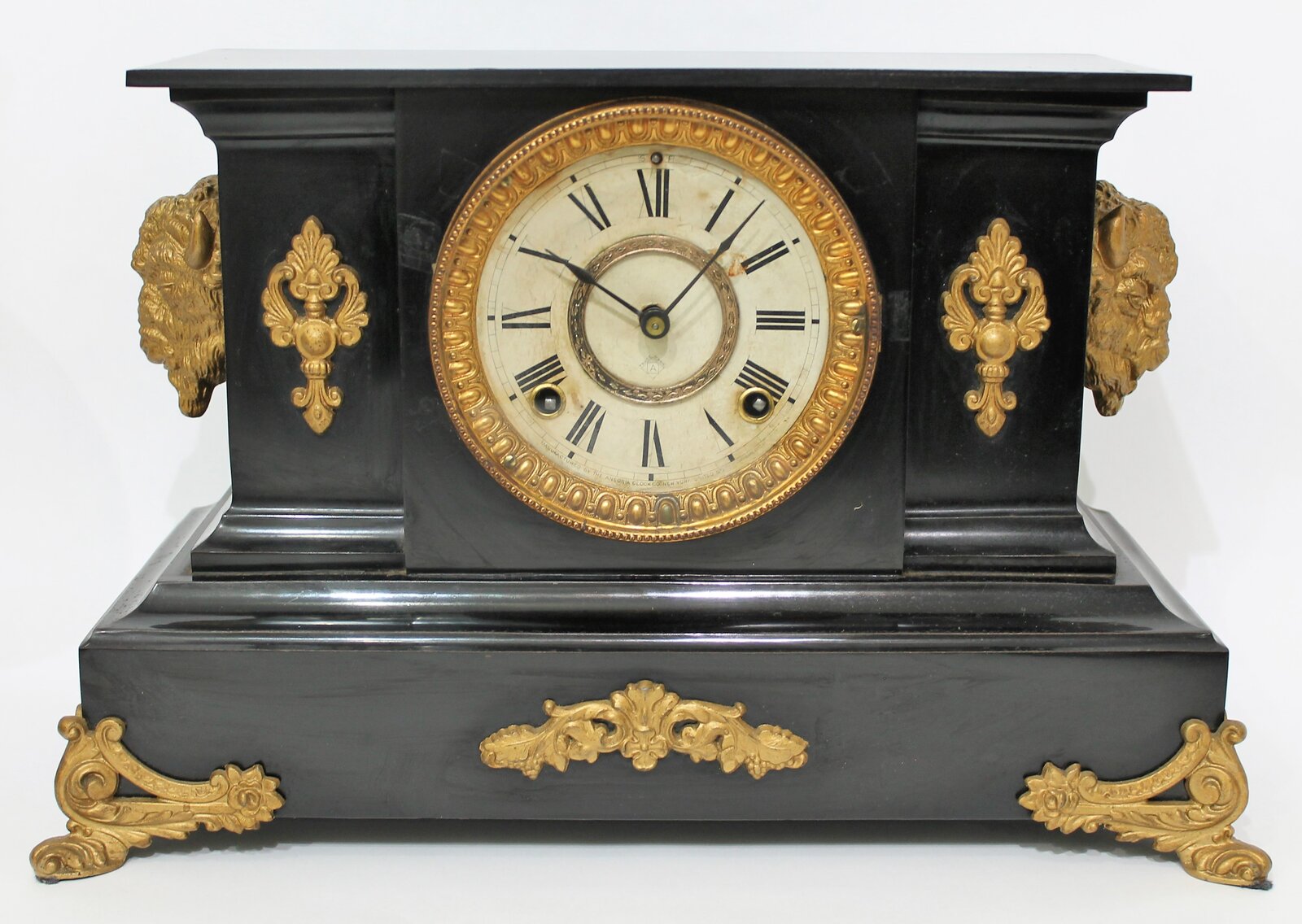 Ansonia Clock Co. “Brandon”, ca. 1904. — Antique Clocks Price Guide