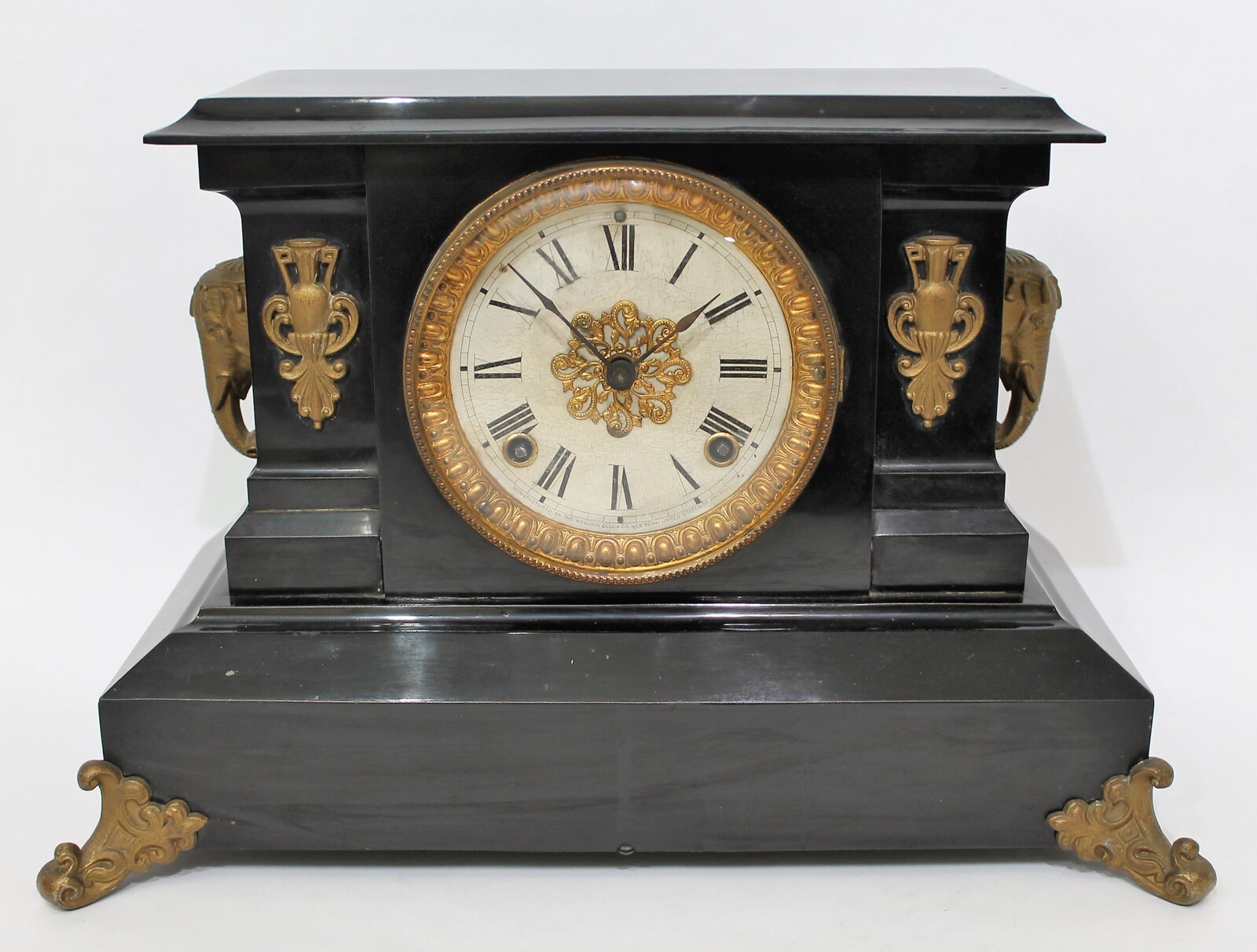 Ansonia Clock Co. “Clayton”, ca. 1914. — Antique Clocks Price Guide