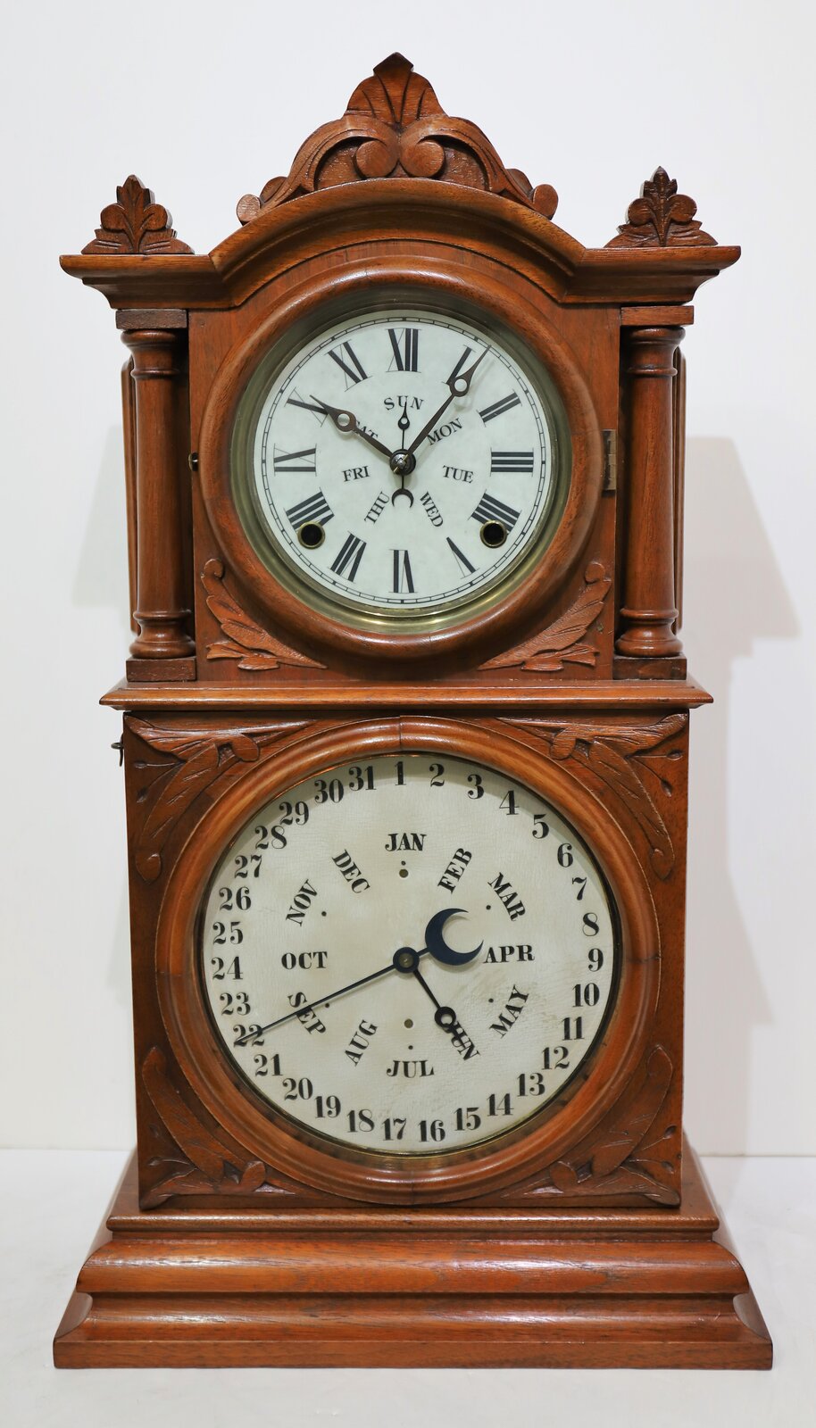 E. Ingraham & Co. “Ingraham Calendar”, ca. 1882. — Antique Clocks Price Guide