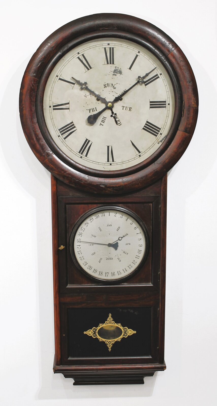 Welch, Spring & Co. “Regulator Calendar No. 1”, ca. 1878. — Antique Clocks Price Guide