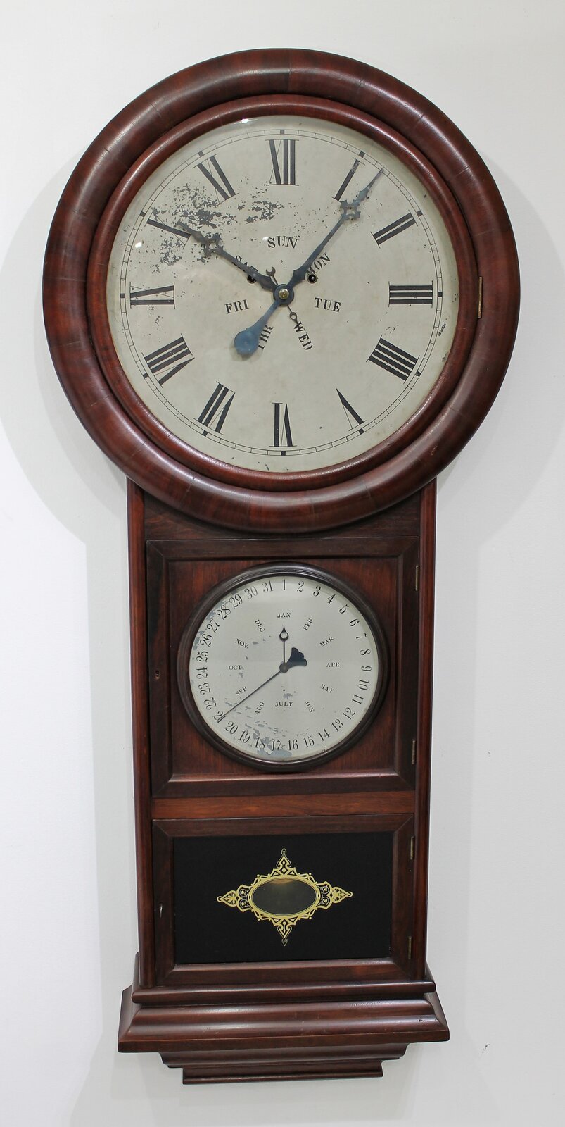 Welch, Spring & Co. “Regulator Calendar No. 1”, ca. 1878. — Antique Clocks Price Guide