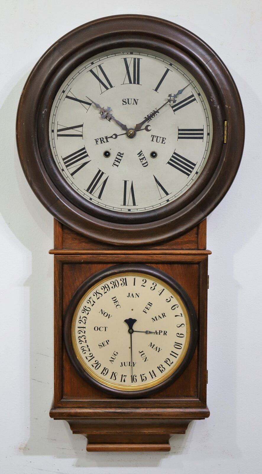 Welch, Spring & Co. “No. 4 Round Head Regulator”, ca. 1878. — Antique Clocks Price Guide