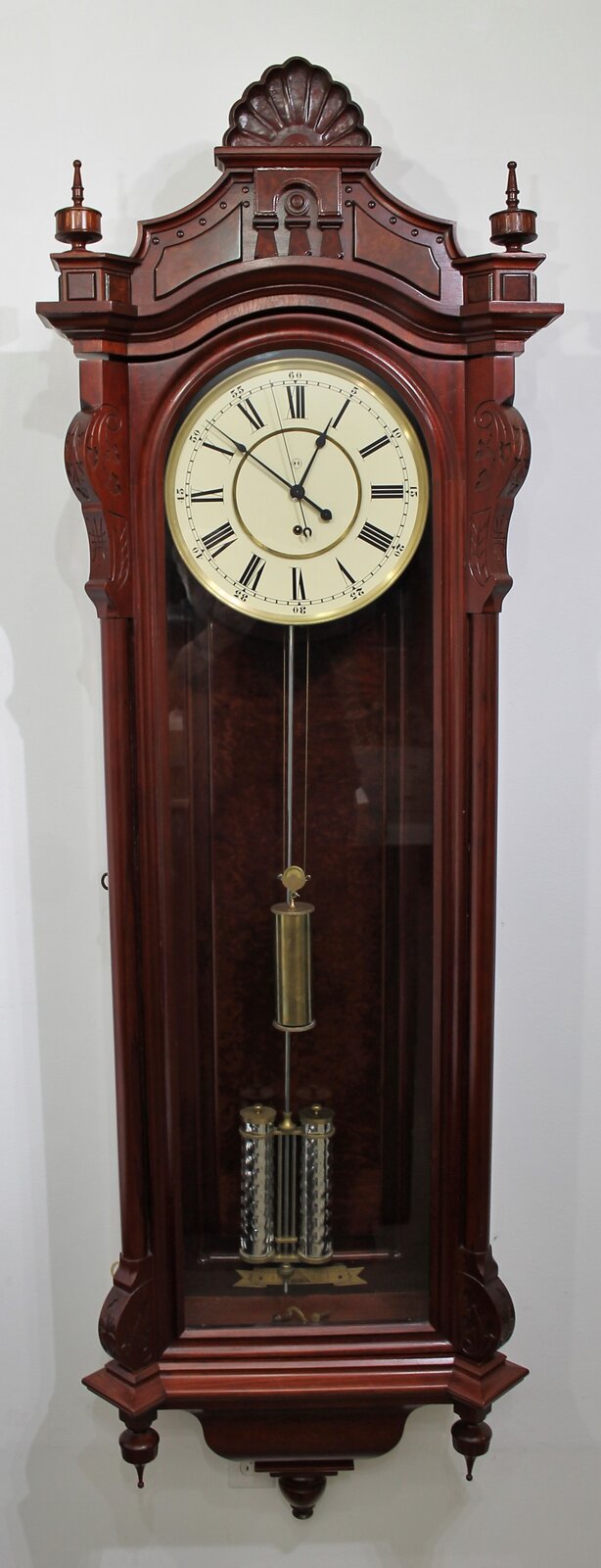 Seth Thomas “Regulator No. 19” REPRODUCTION, ca. 2000. — Antique Clocks Price Guide