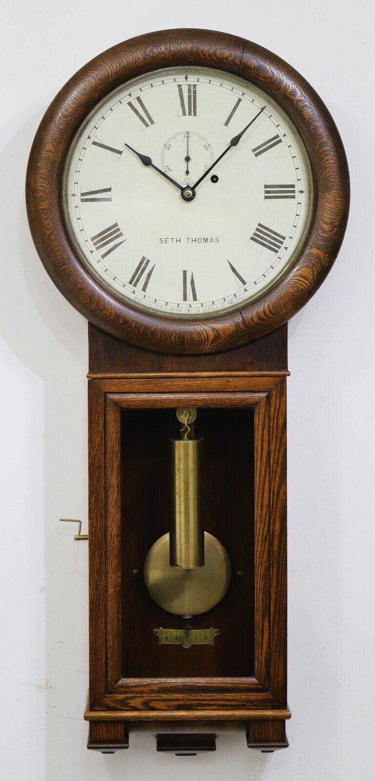 Seth Thomas Clock Co. “Regulator No. 2”, 1907. — Antique Clocks Price Guide