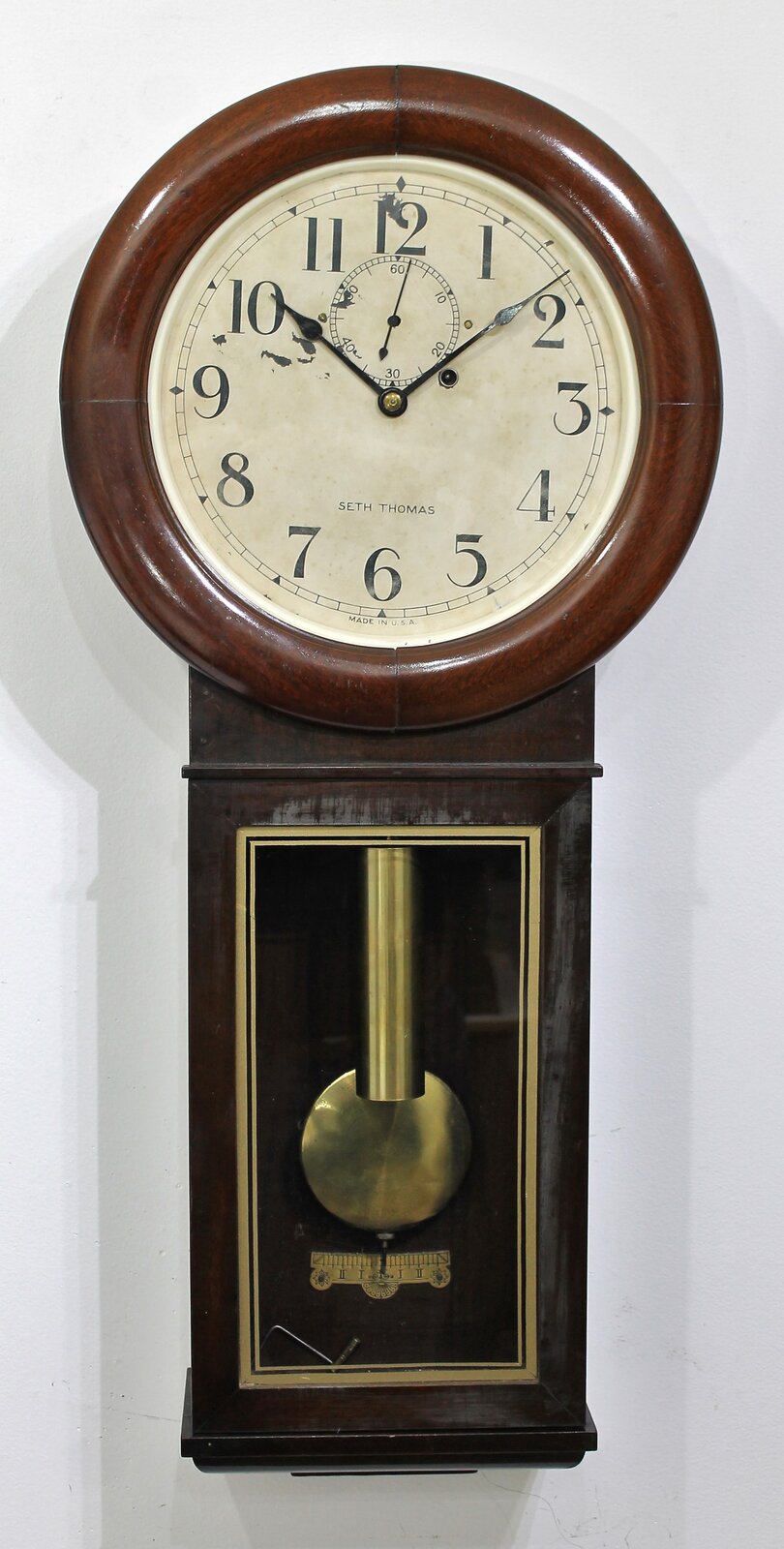 Seth Thomas Clock Co. “Regulator No. 2”, ca. 1935. — Antique Clocks Price Guide