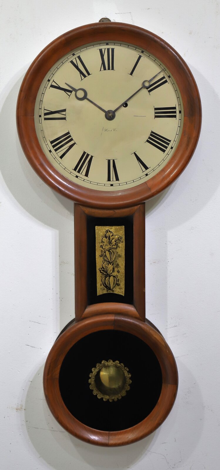 Baltimore-style banjo, late 1800’s. — Antique Clocks Price Guide