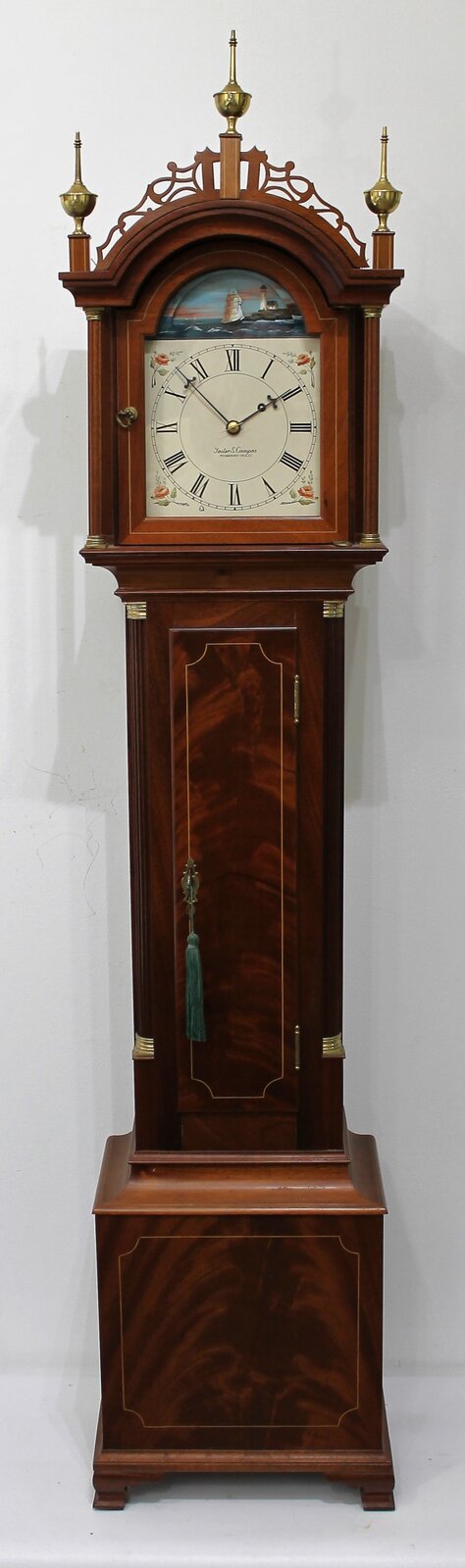 Foster Campos dwarf tall case, 1993. — Antique Clocks Price Guide