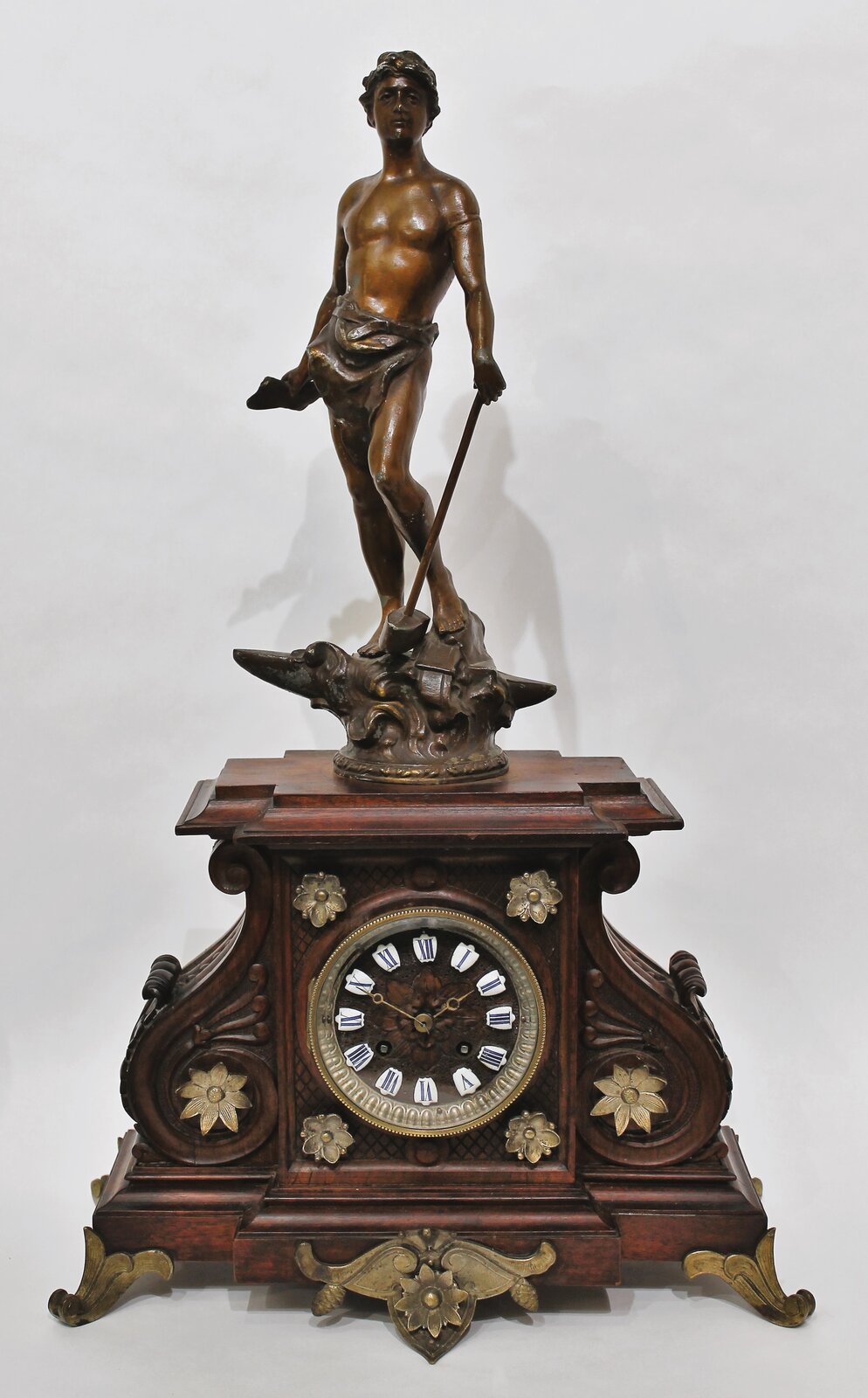 Vincenti & Cie figural, ca. 1890. — Antique Clocks Price Guide