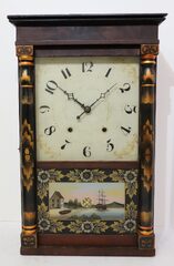E. & G.W. Bartholomew 30-hour shelf clock, 1829-1833.