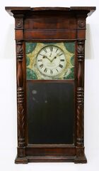 Asa Munger & Co. shelf clock, 1829-1833.