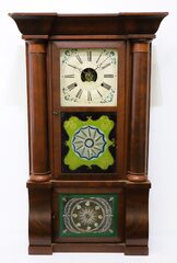 Birge, Peck & Co. “Extra Eight Day Brass Clock”, 1849-1859.