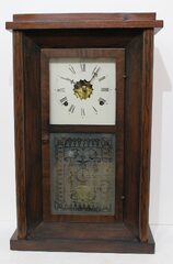 F.C. Andrews shelf clock, ca. 1850.