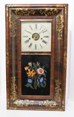 Forestville Manufacturing Co. gilt-stenciled 30-hour OG, 1835-1839.