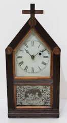 Atkins Clock Co. “Dolly Dutton” miniature steeple with cross, ca. 1875.