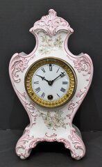 Ansonia Clock Co. “Porcelain J”, ca. 1895.