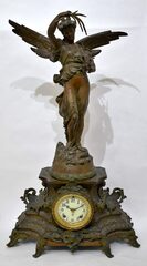 Ansonia Clock Co. “Undine and Gloria”, ca. 1904.
