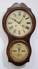 Ithaca Calendar Clock Co. “No. 4 Hanging Office”, 1869-1918.