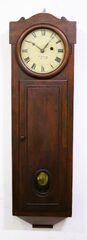 Jeremiah Dewey miniature coffin clock, 1824–1831.
