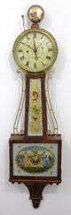 Samuel Abbott alarm banjo, 1827–1831.