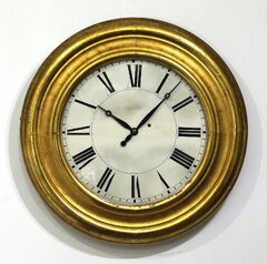 Brewster & Ingrahams “Gallery Timepiece”, ca. 1845.