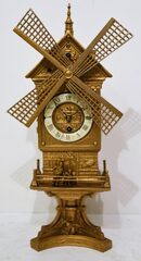 French windmill clock, ca. 1900?
