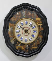 French baker’s clock, 1914.
