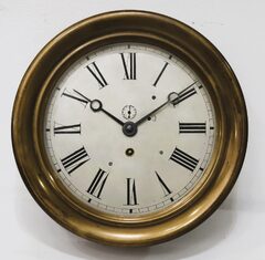 Boston Clock Co. “Locomotive”, ca. 1890.