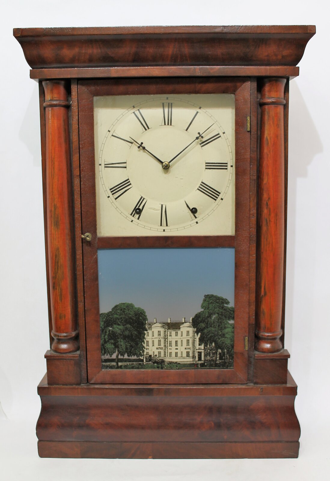 Chauncey Jerome shelf clock, 1845-1855. — Antique Clocks Price Guide