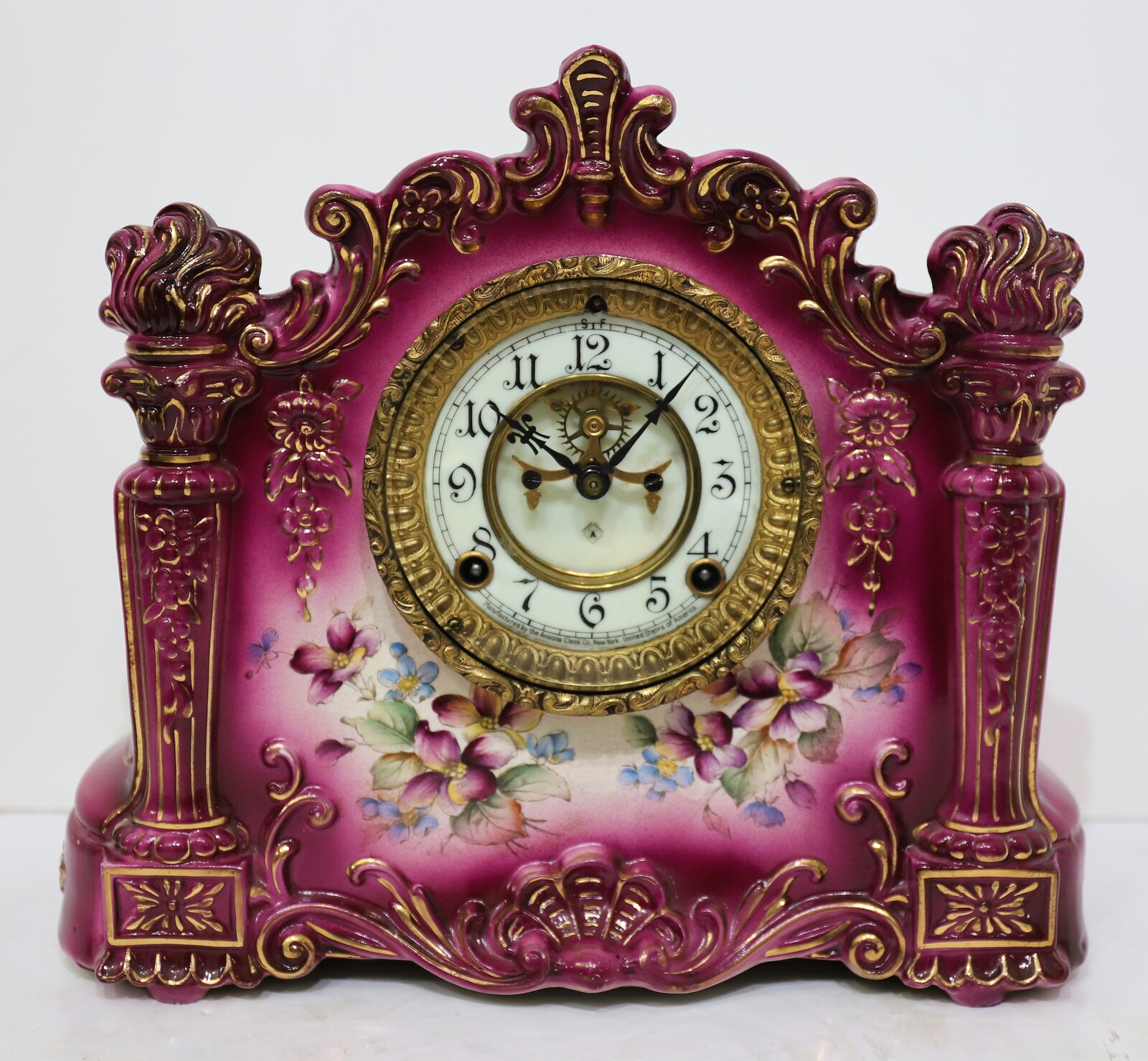 Ansonia Clock Co. “Register”, ca. 1901. — Antique Clocks Price Guide