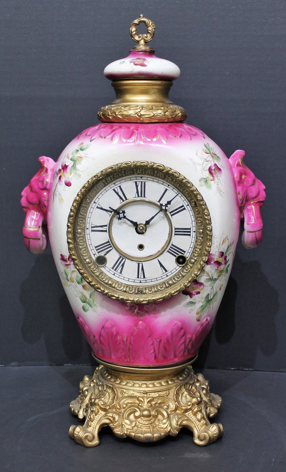 F. Kroeber Clock Co. “China No. 31”, ca. 1898. — Antique Clocks Price Guide