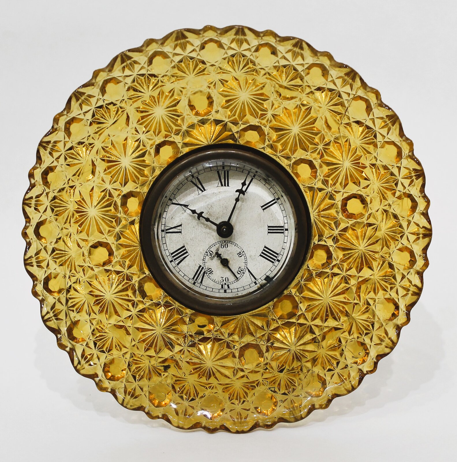 E.N. Welch Manufacturing Co. “Glass Placque”, ca. 1889. — Antique Clocks Price Guide